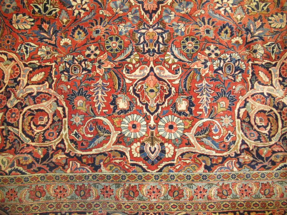 Kashan Carpet Auction Number 3054B Lot Number 355 | Skinner Auctioneers